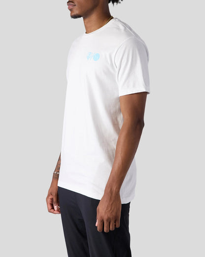 PSD Baseball Lifestyle 101 - White Tee - Graphic Tee
