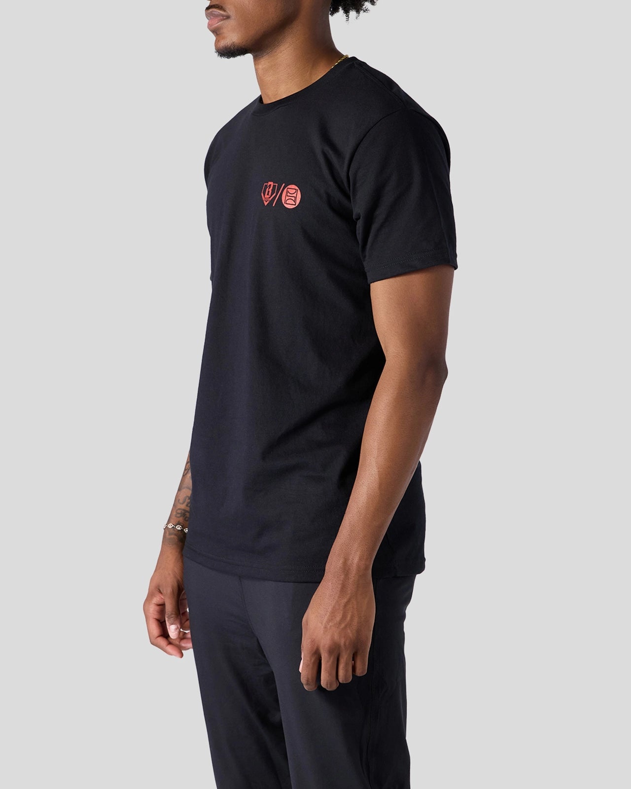PSD Baseball Lifestyle 101 - Black Tee - Graphic Tee
