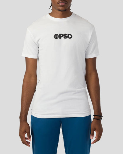 PSD Core Logo Tee - White - Classic Tee