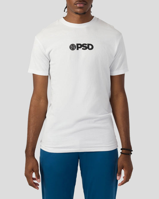 PSD Core Logo Tee - White - Classic Tee