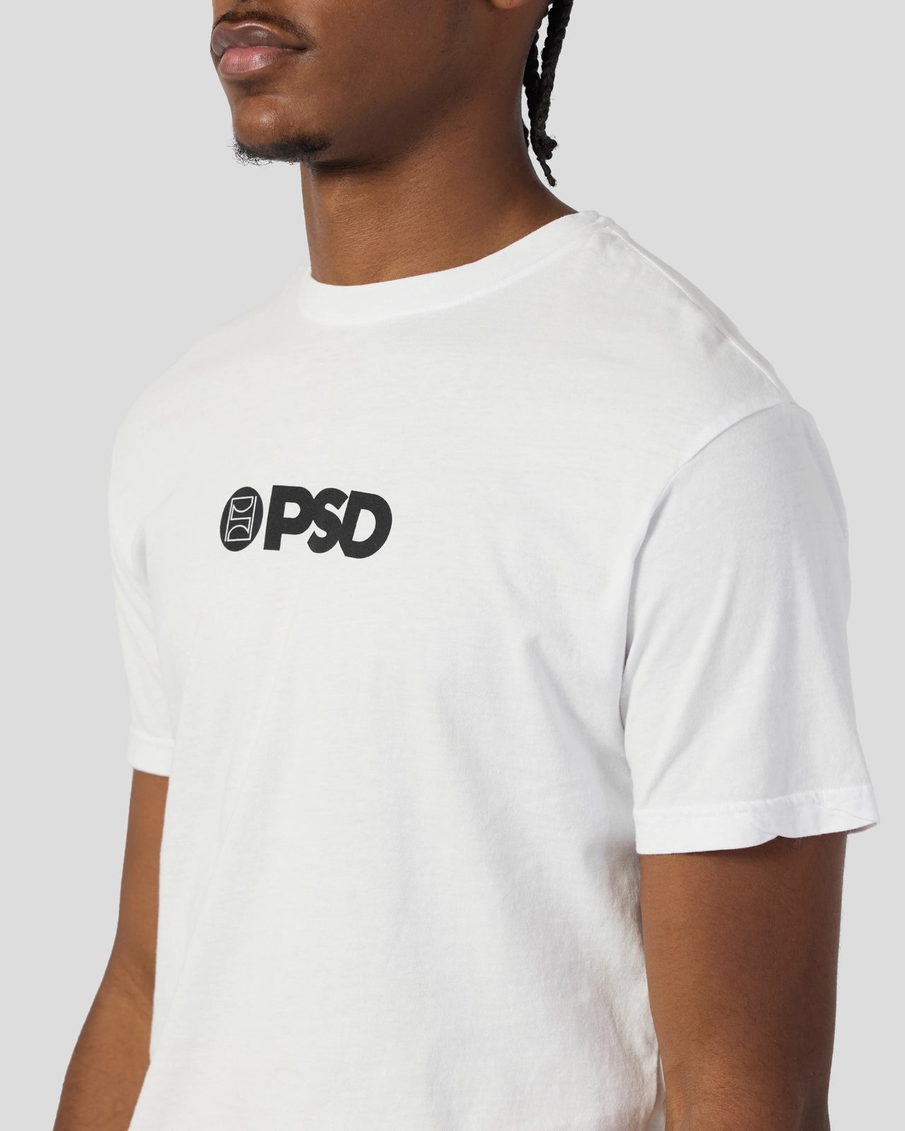 PSD Core Logo Tee - White - Classic Tee