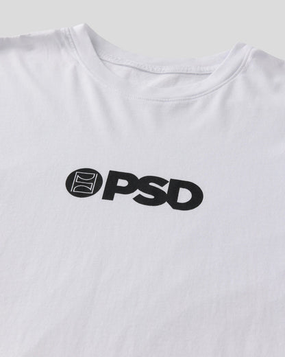 PSD Core Logo Tee - White - Classic Tee