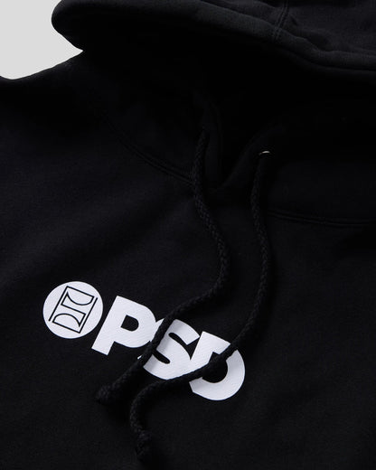 PSD PSD Black Hoodie - Classic Hoodie