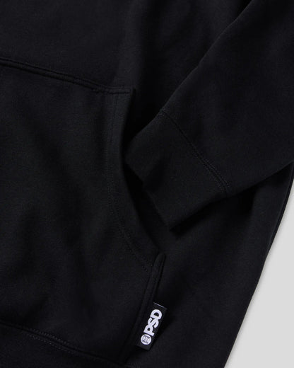 PSD PSD Black Hoodie - Classic Hoodie