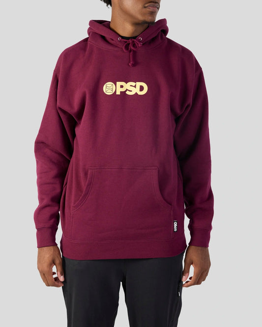 PSD PSD Maroon Hoodie - Classic Hoodie