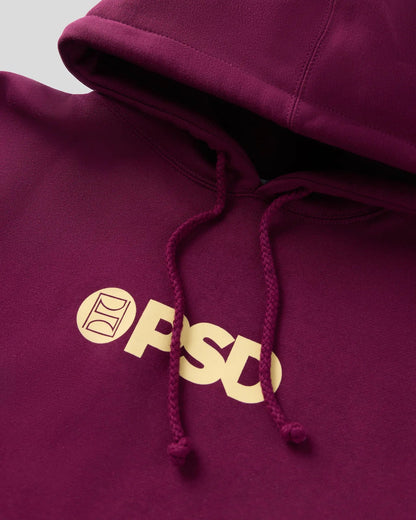 PSD PSD Maroon Hoodie - Classic Hoodie