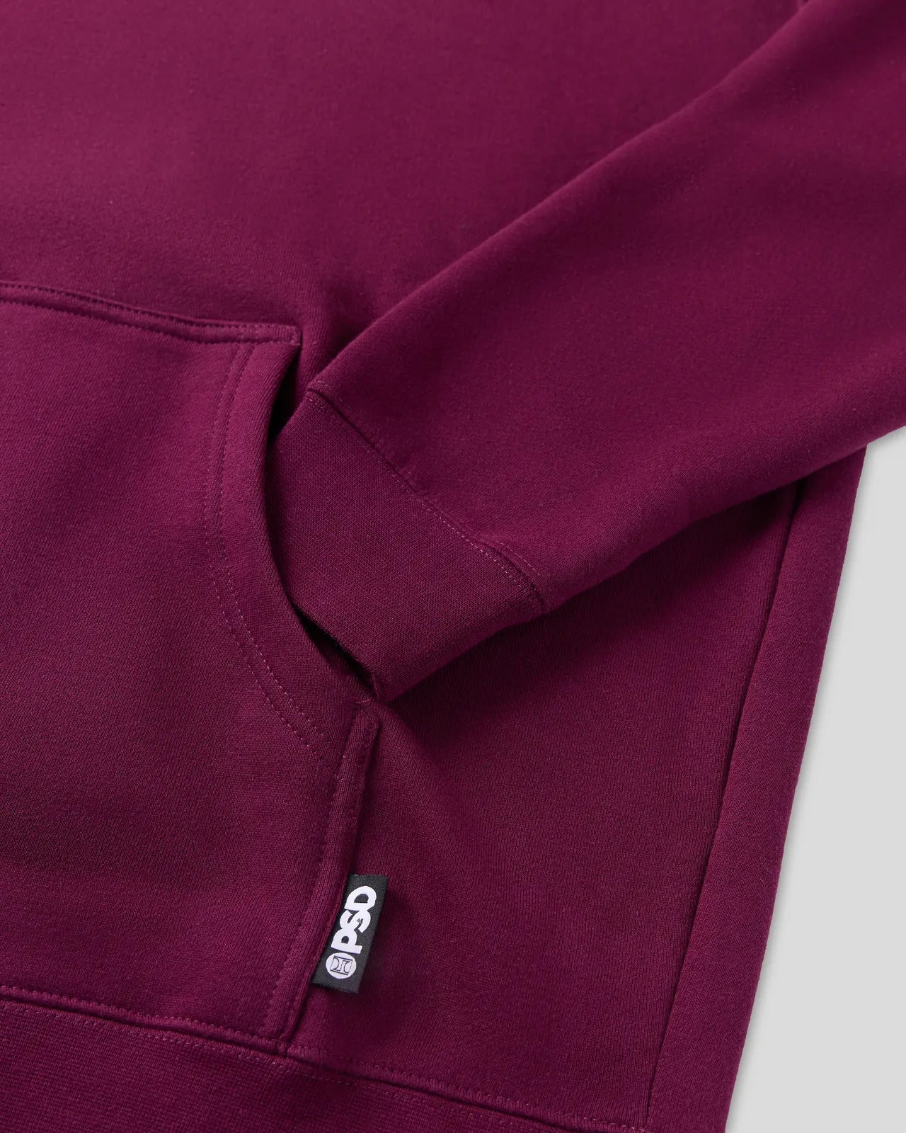 PSD PSD Maroon Hoodie - Classic Hoodie