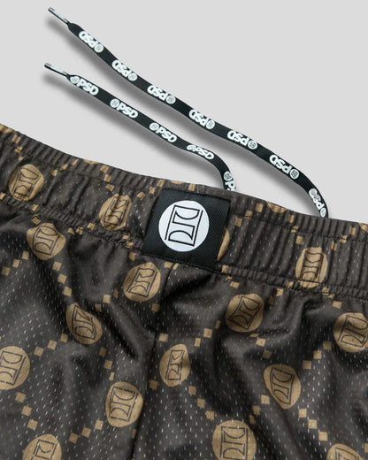 PSD Emblem Lux Brown Active Short - Active Short
