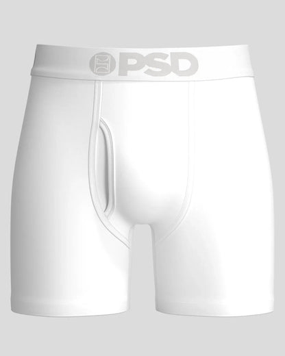 PSD Modal Solids - White - Mid Length - Modal