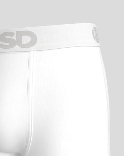 PSD Modal Solids - White - Mid Length - Modal