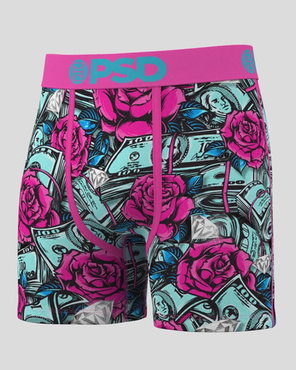 PSD Stacked Roses - Mid Length
