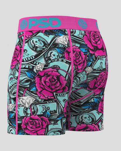 PSD Stacked Roses - Mid Length