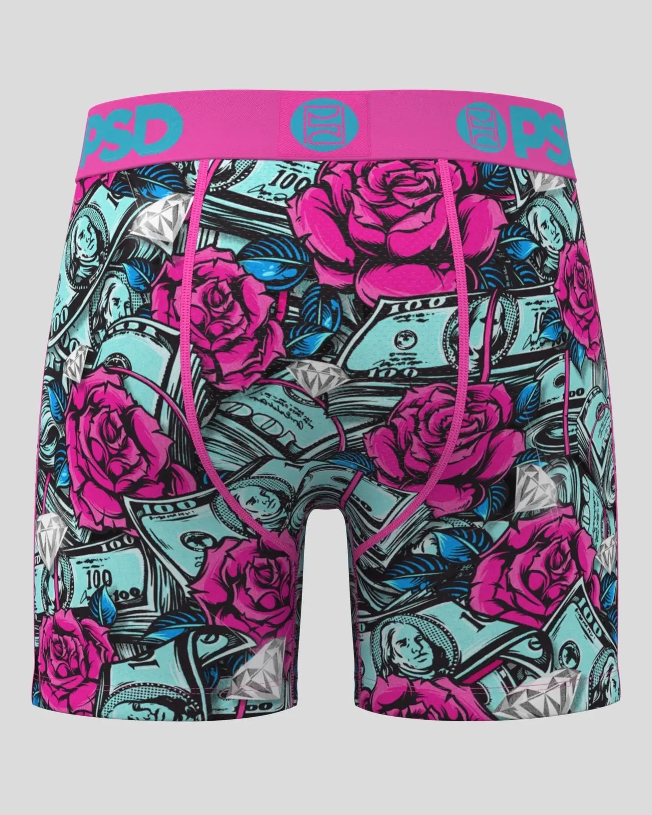 PSD Stacked Roses - Mid Length