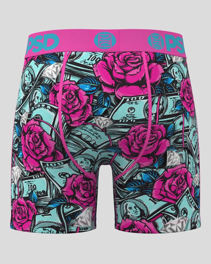 PSD Stacked Roses - Mid Length