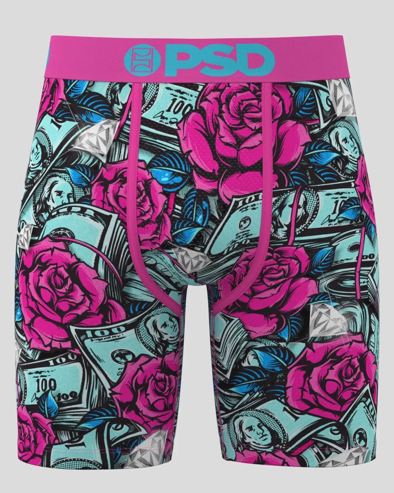 PSD Stacked Roses - Standard Length