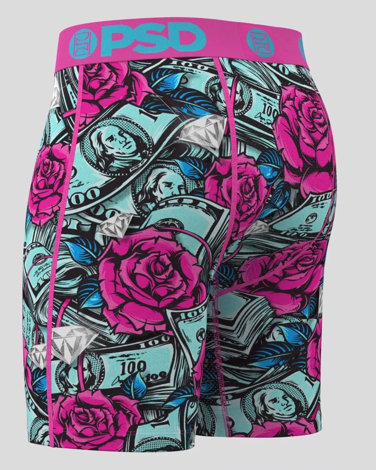 PSD Stacked Roses - Standard Length