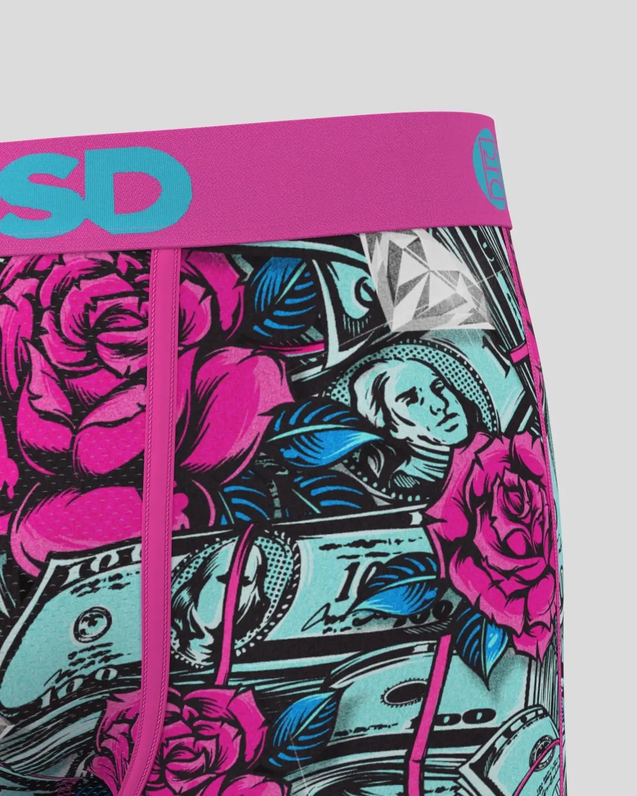 PSD Stacked Roses - Standard Length