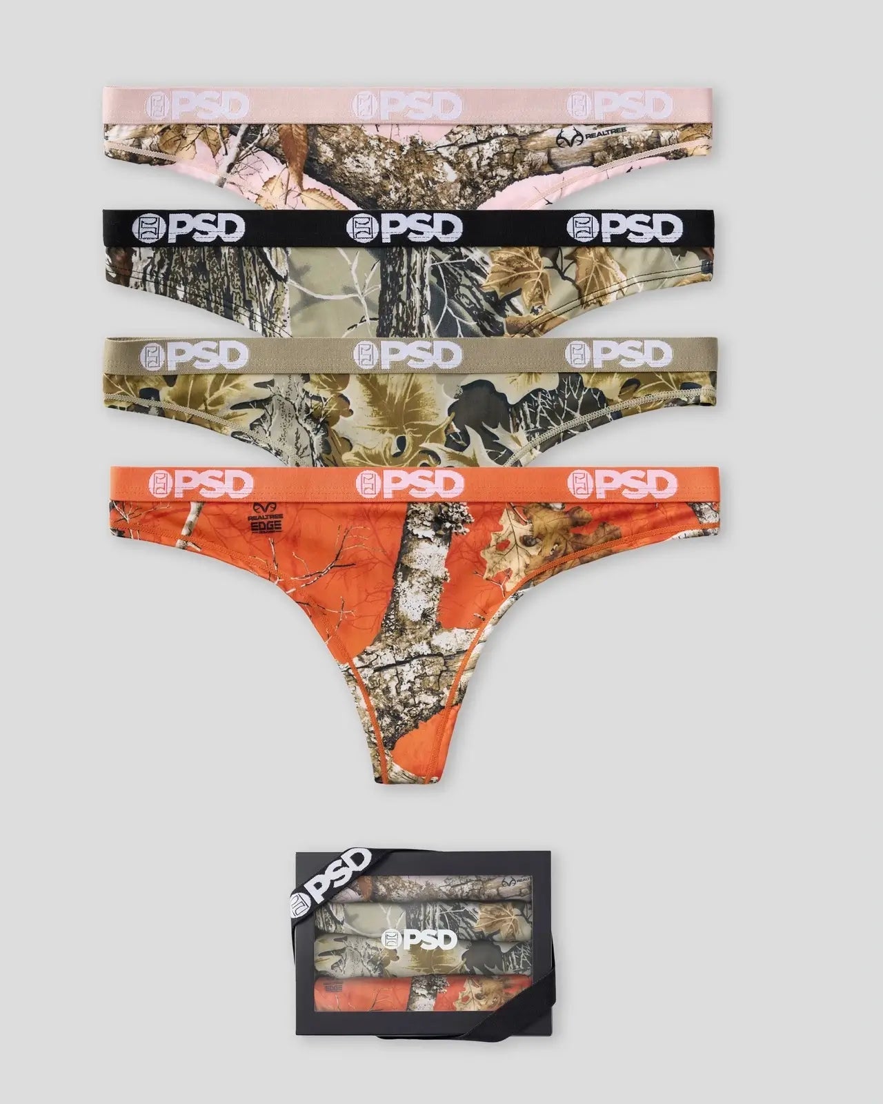 PSD 4 Pack - Realtree - Thong