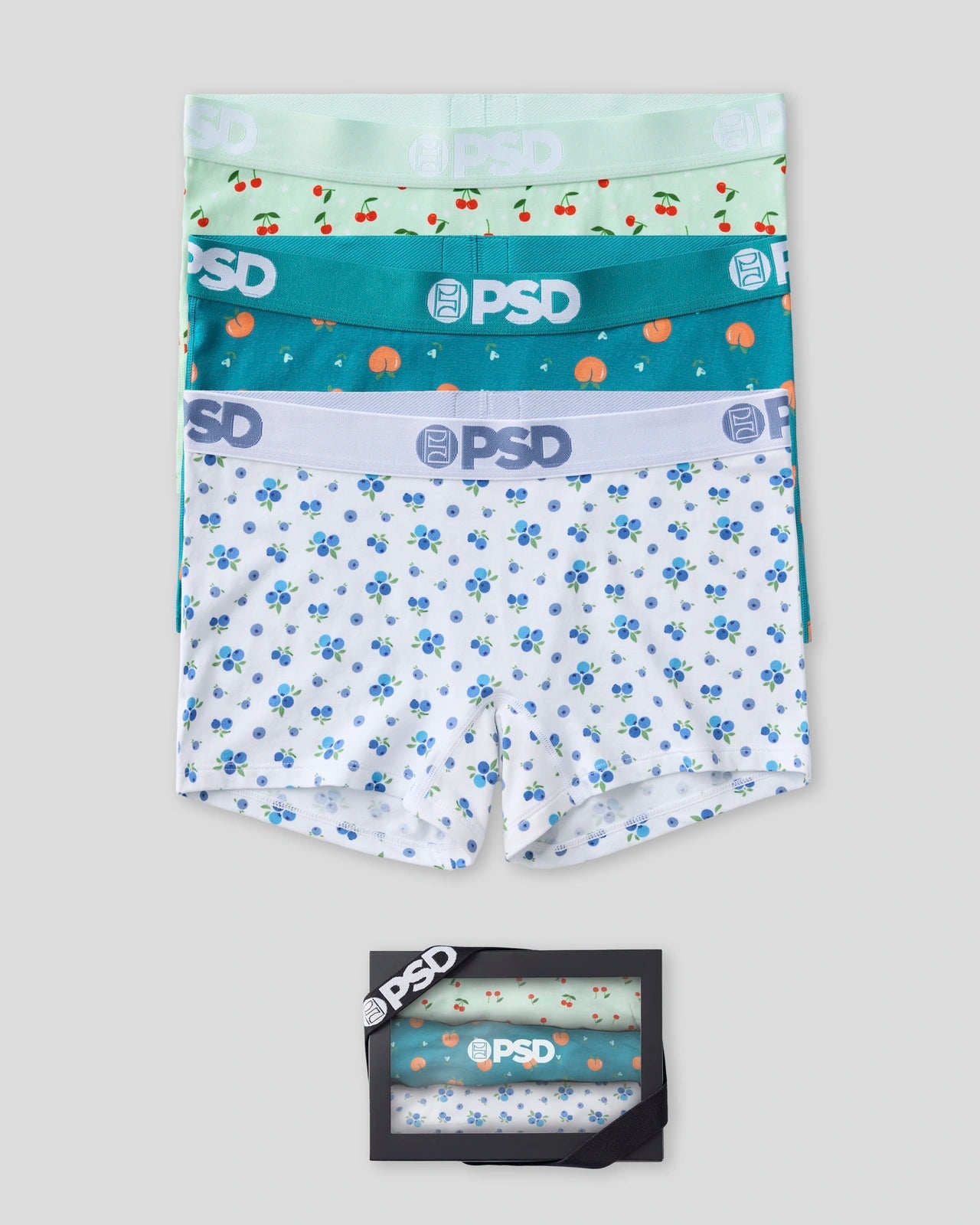 PSD Modal 3 Pack - Fruity - Boy Short - Modal