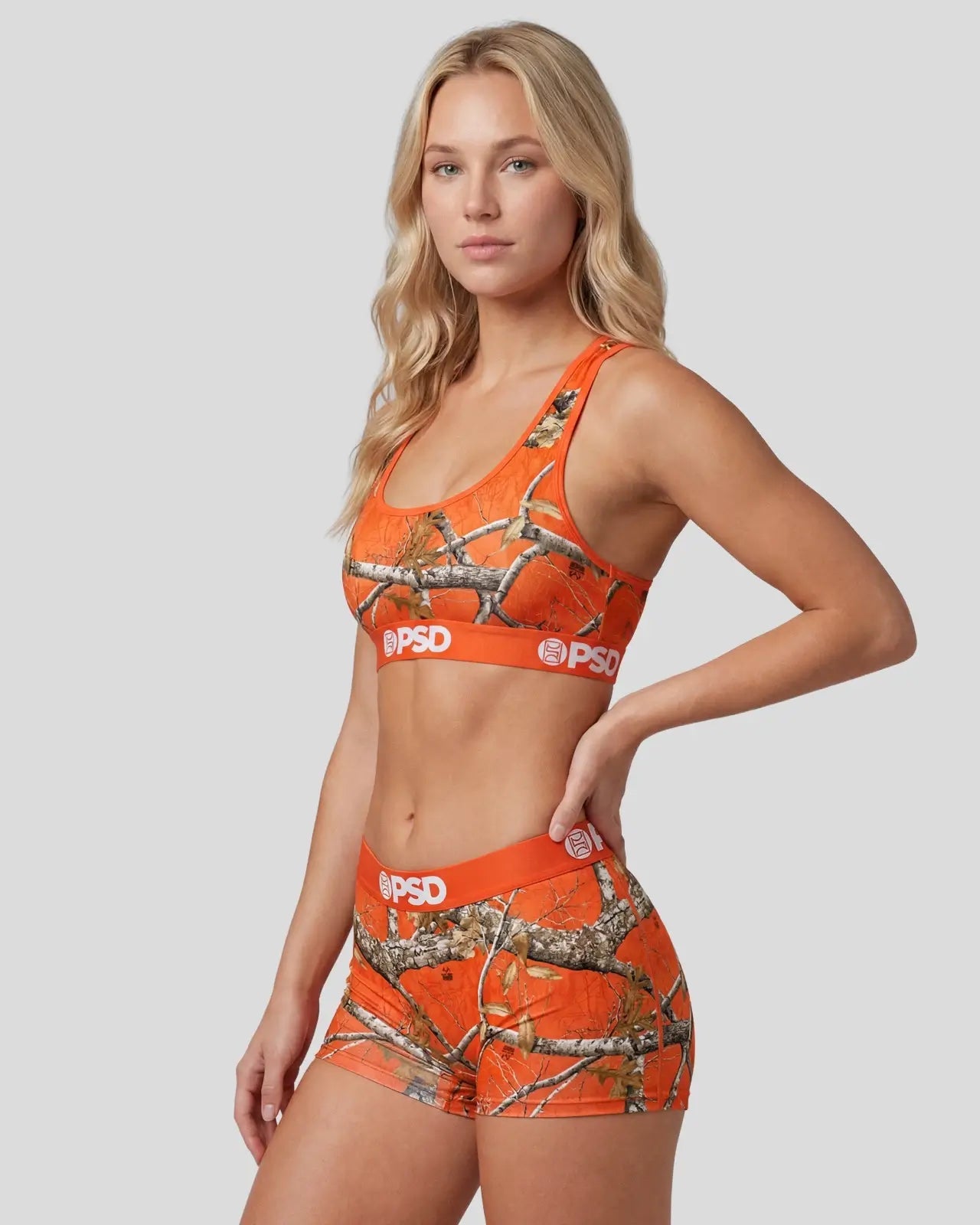 PSD Realtree - Edge Orange - Sports Bra