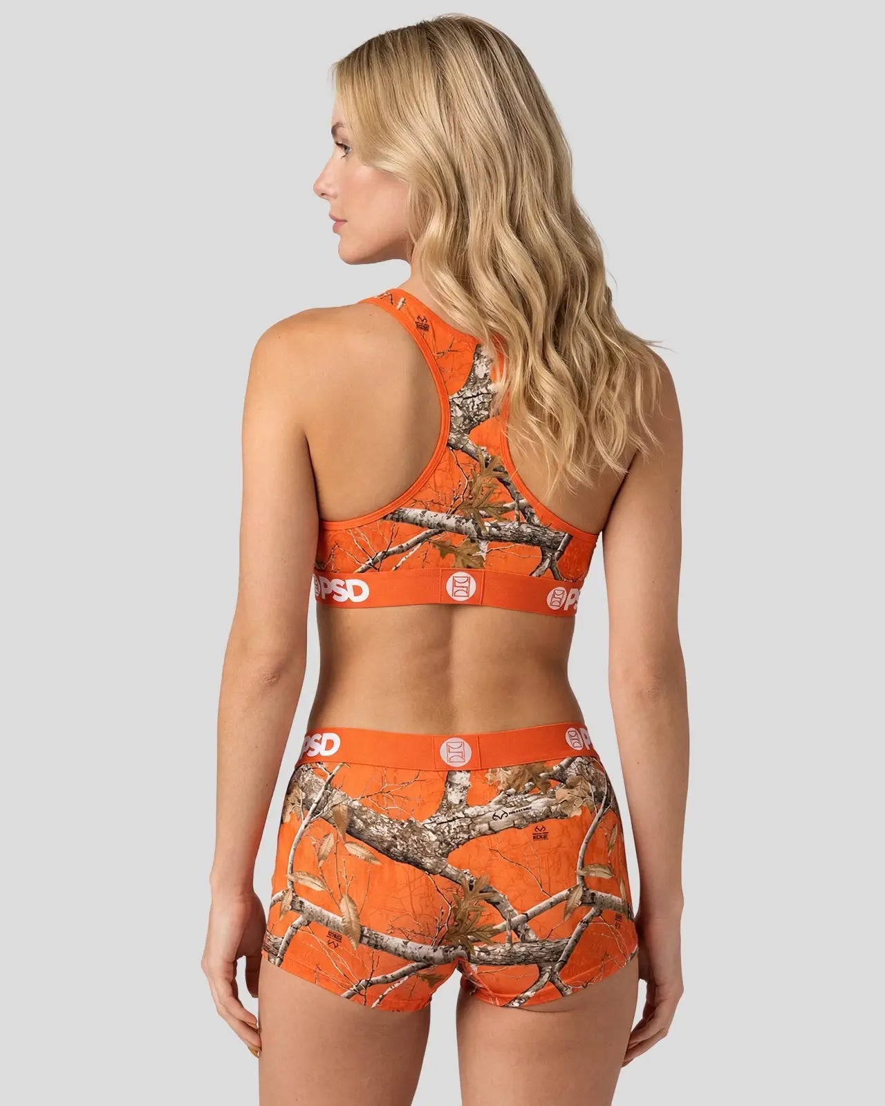 PSD Realtree - Edge Orange - Sports Bra