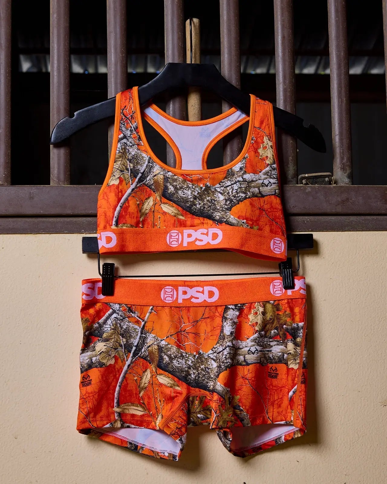PSD Realtree - Edge Orange - Sports Bra