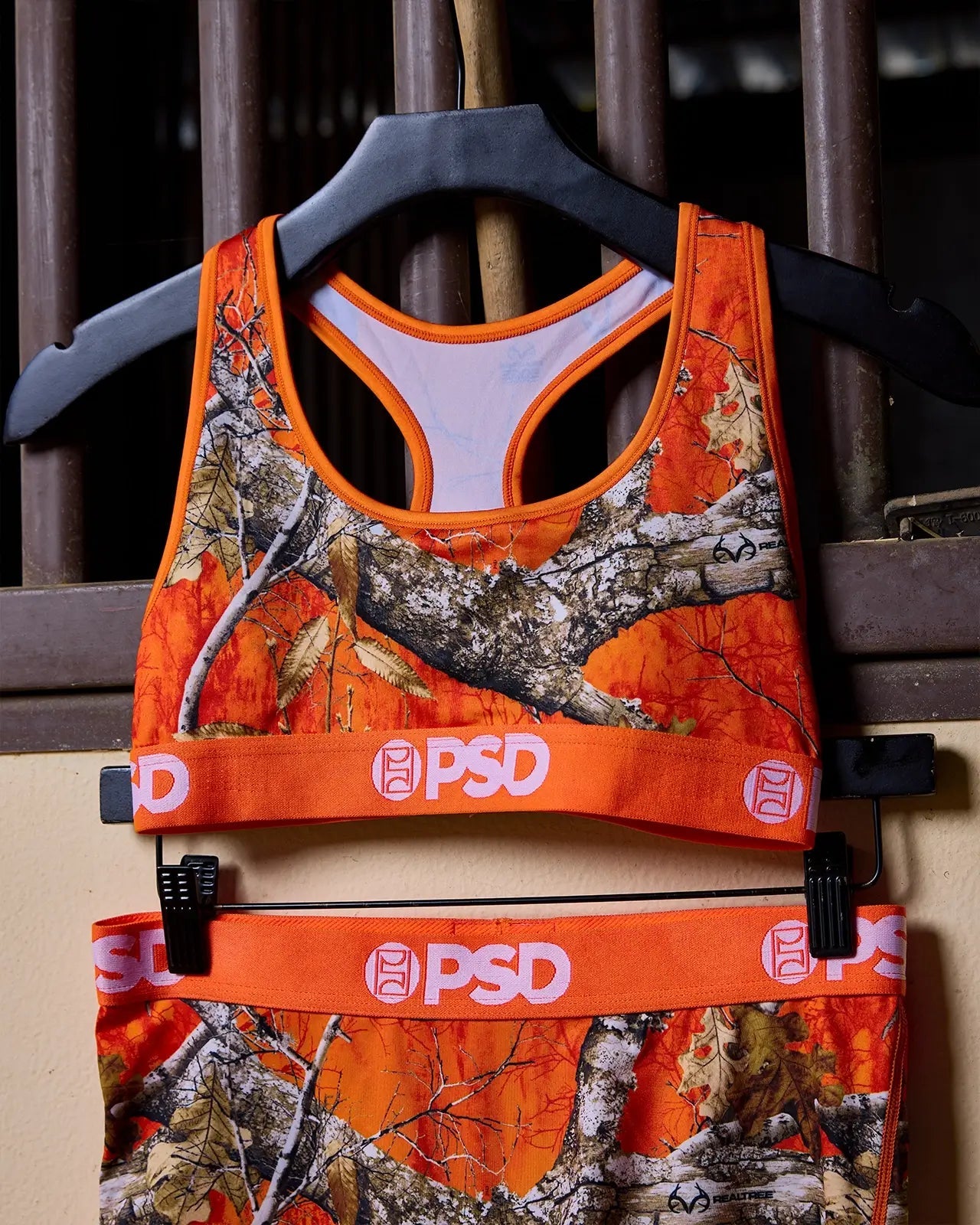 PSD Realtree - Edge Orange - Sports Bra
