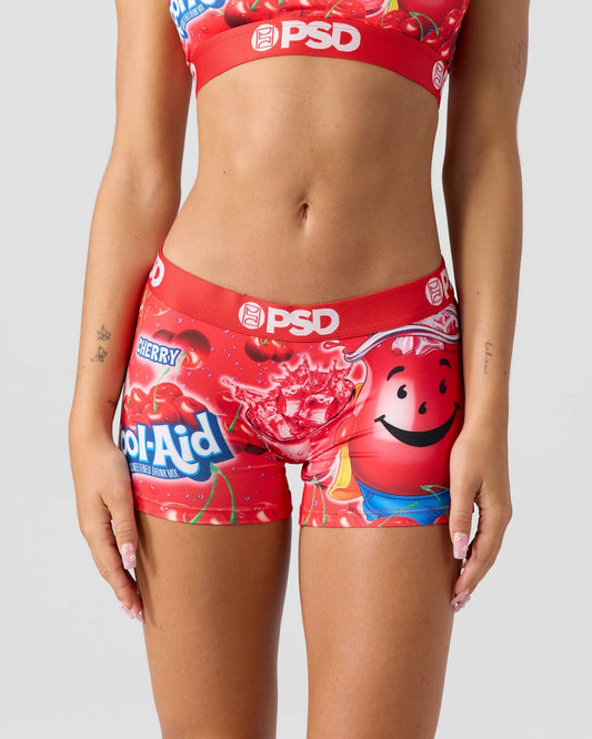 PSD Kool-Aid - Cherry - Boy Short