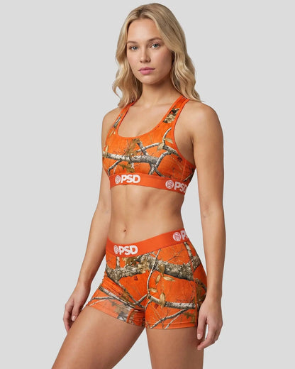 PSD Realtree - Edge Orange - Boy Short