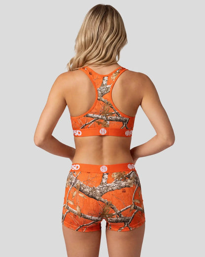 PSD Realtree - Edge Orange - Boy Short