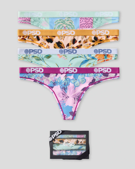 PSD 4 Pack - Wild One - Thong