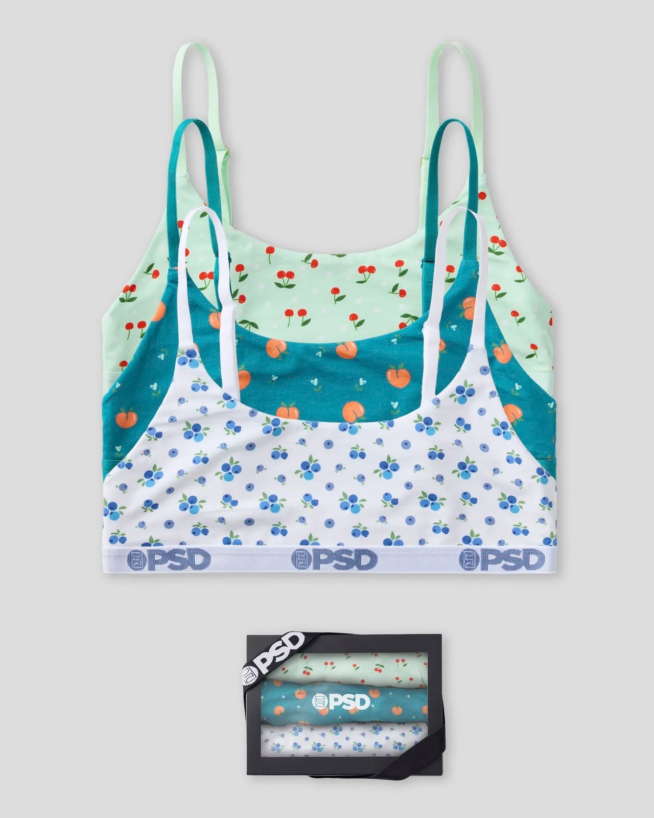 PSD Modal 3 Pack - Fruity - Scoop Bralette - Modal