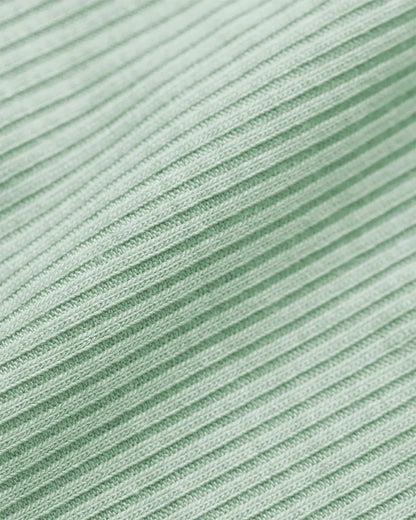 PSD Ribbed - Mint - Scoop Bralette - Ribbed