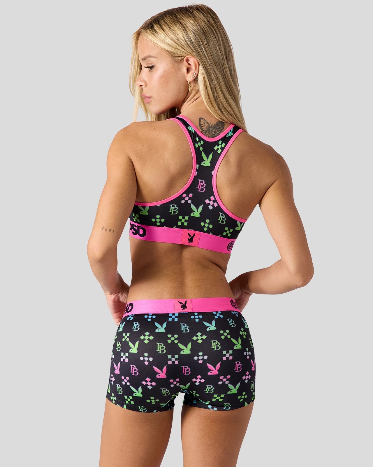 PSD Playboy - Emblem - Sports Bra