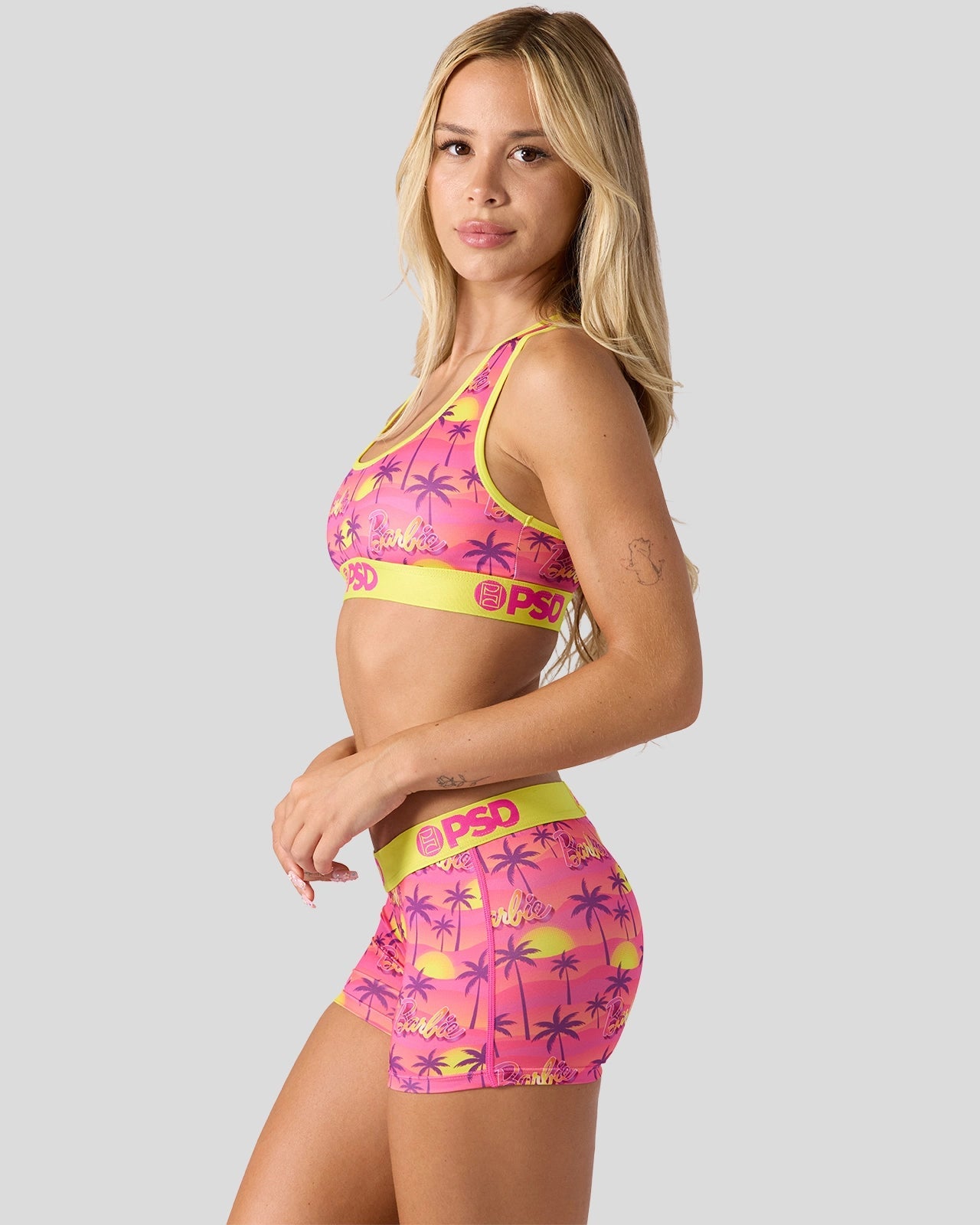 PSD Barbie - Palms - Boy Short