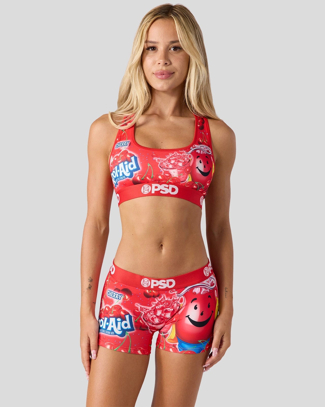 PSD Kool-Aid - Cherry - Sports Bra