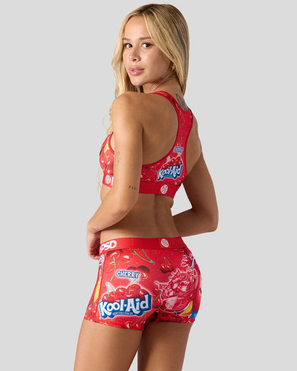PSD Kool-Aid - Cherry - Sports Bra