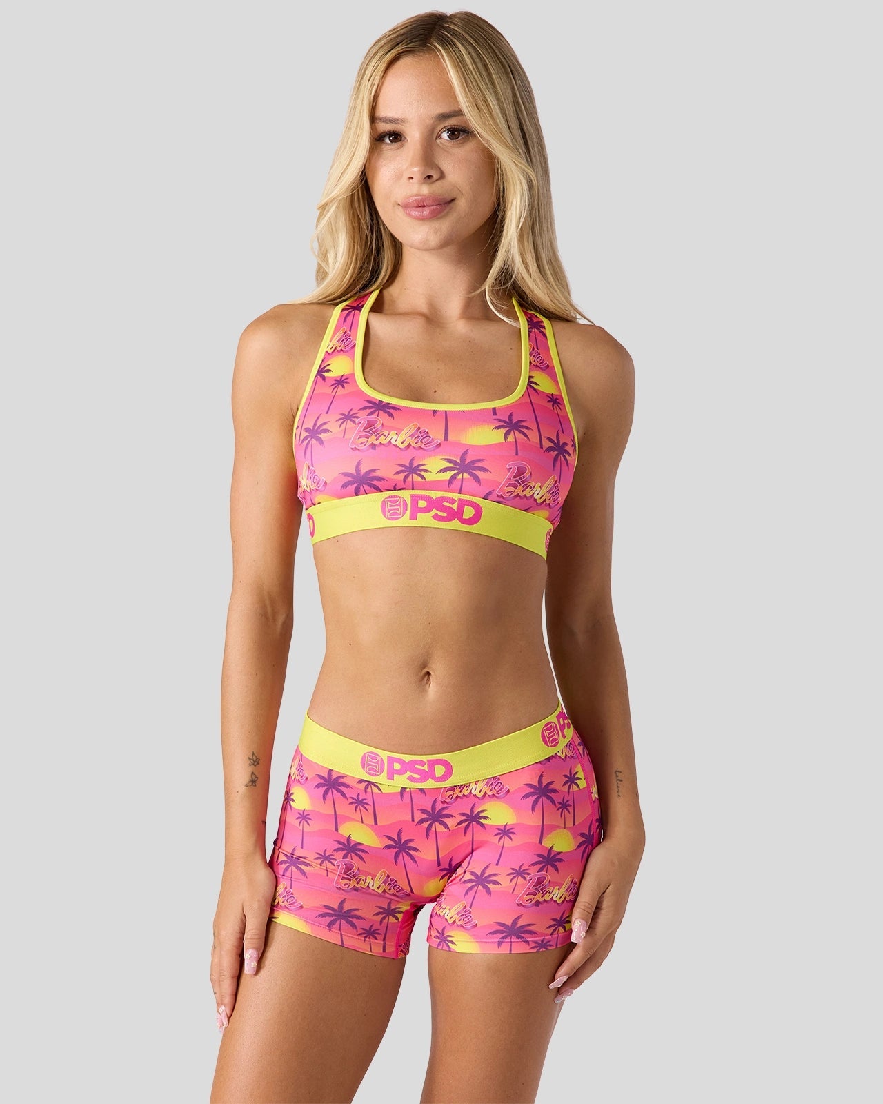 PSD Barbie - Palms - Sports Bra