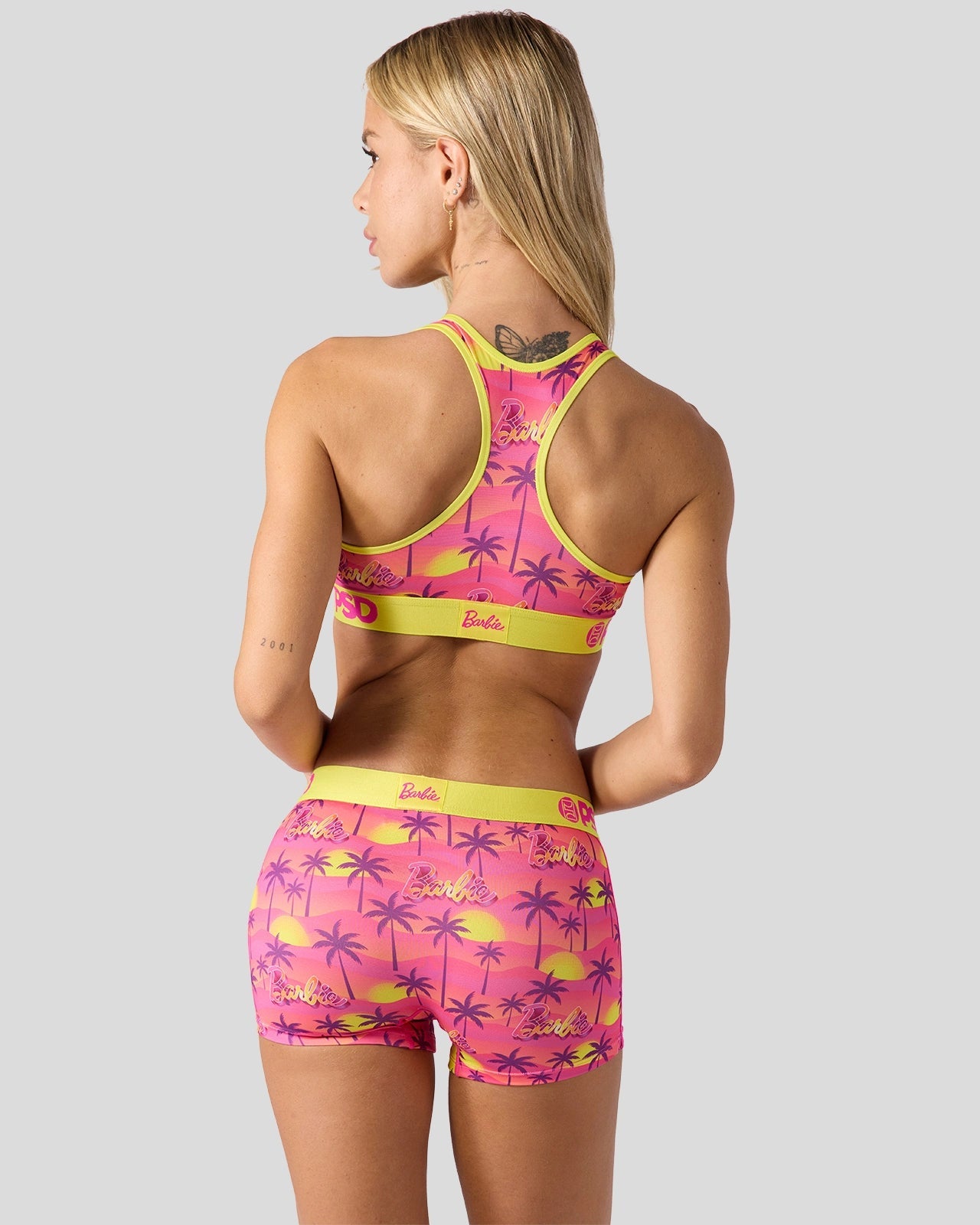PSD Barbie - Palms - Sports Bra