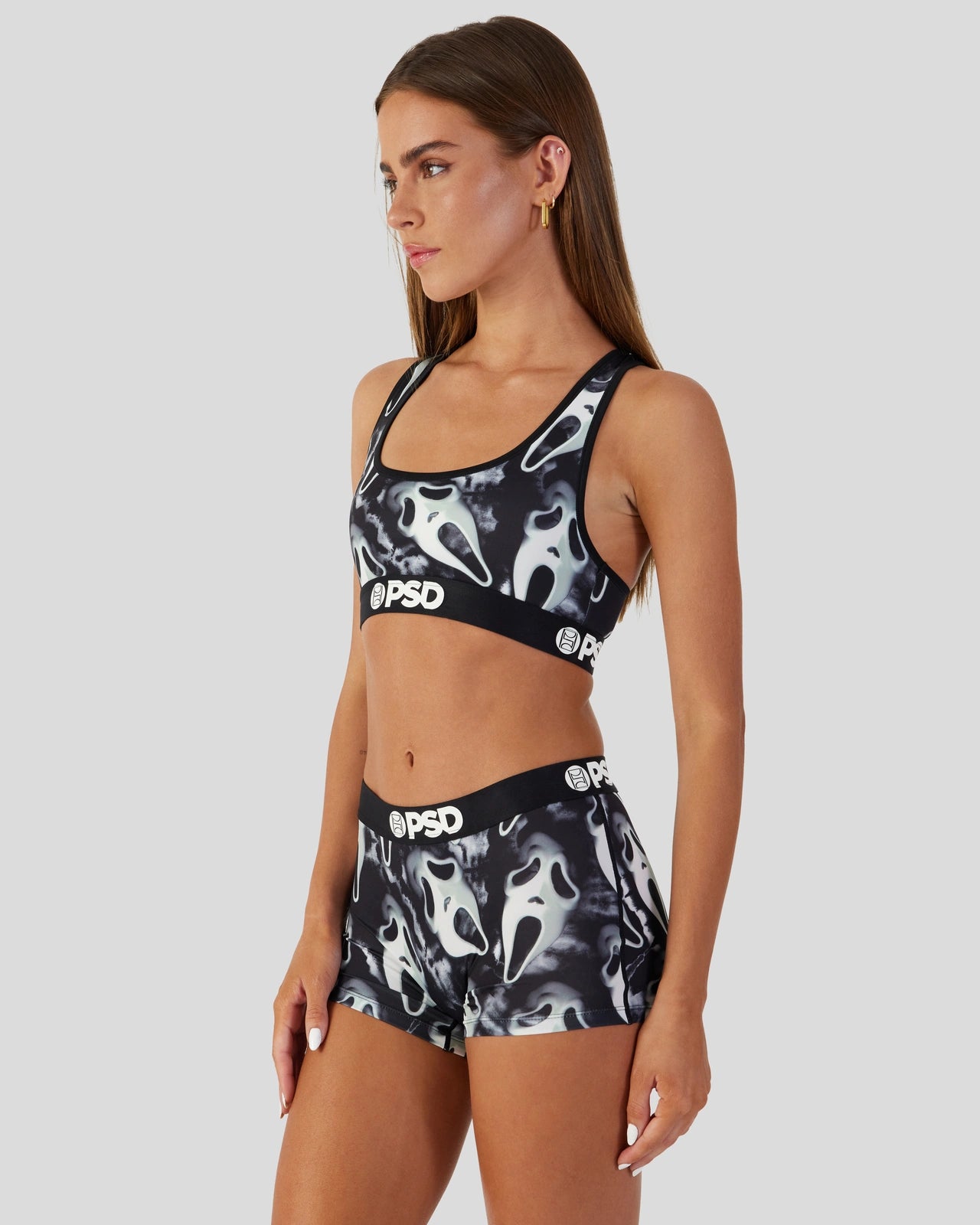 PSD Ghost Face - Dark - Sports Bra