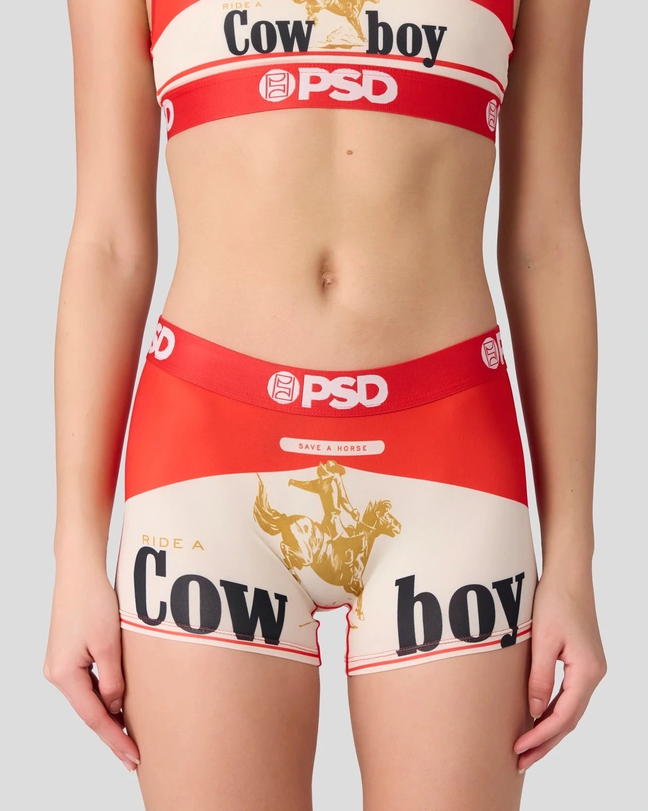 PSD Ride a Cowboy - Boy Short