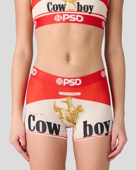 PSD Ride a Cowboy - Boy Short