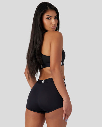 PSD Solids - Black - Boy Short