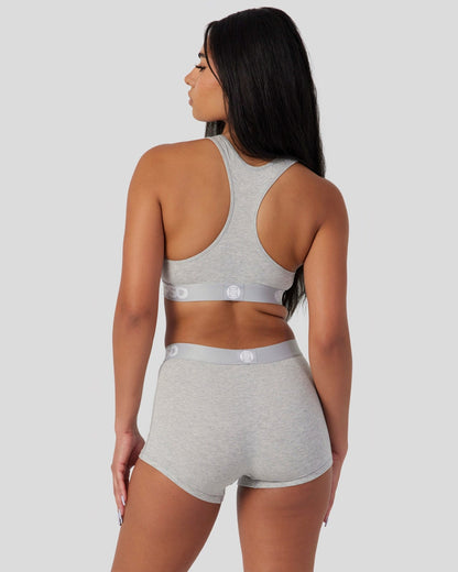 PSD Modal Solids - Athletic Grey - Sports Bra - Modal