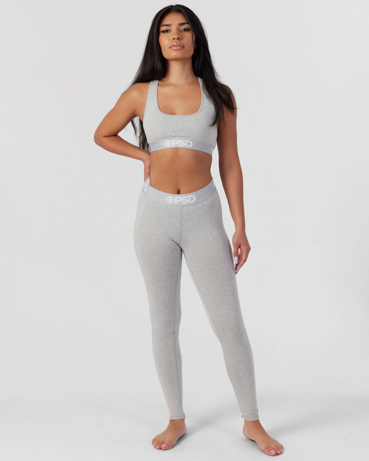 PSD Modal Solids - Athletic Grey - Legging - Modal