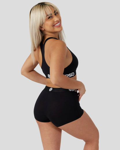 PSD Modal Solids - Black - Sports Bra - Modal
