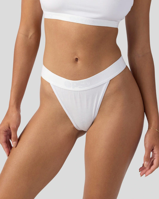 PSD Modal Solids - White - Tanga - Modal