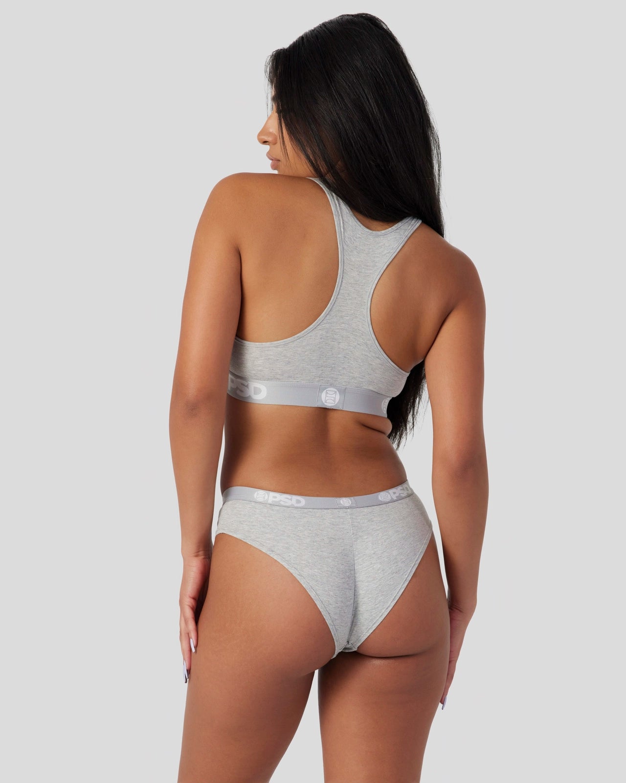 PSD Modal Solids - Athletic Grey - Cheeky - Modal