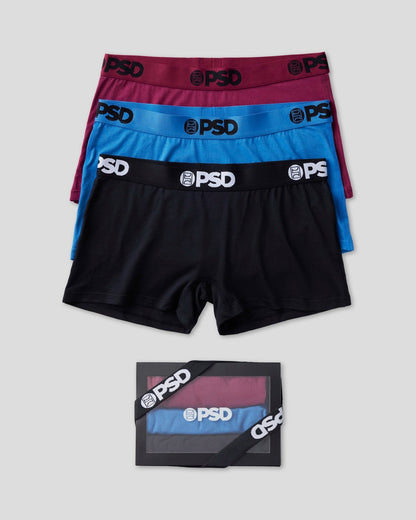 PSD Solids 3 Pack - Tones - Boy Short - Modal