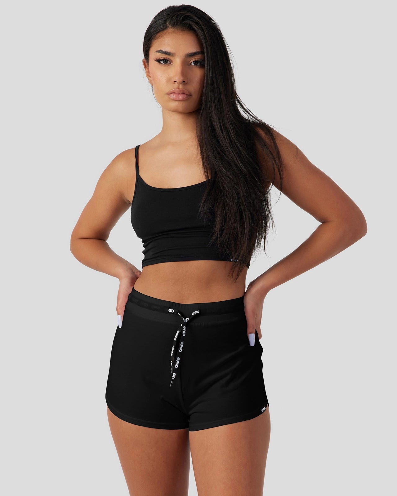 PSD Black Modal - Cami Sleep Set - Cami Sleep Set